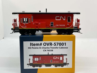 Otter Valley Railroad 57001 - PSC Transfer Van - Canadian National #76558