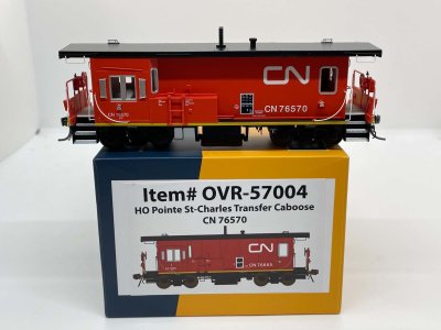 Otter Valley Railroad 57004 - PSC Transfer Van - Canadian National #76570
