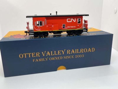 Otter Valley Railroad 57010 - PSC Transfer Van - Canadian National #76673
