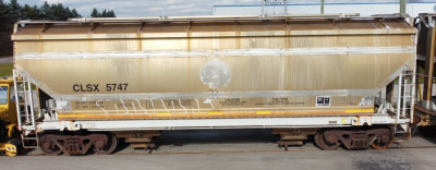 Otter Valley Railroad 32022 - HO Trinity CLSX 3601 Cu ft Salt Hopper - CLSX - Fade #5370 Panels