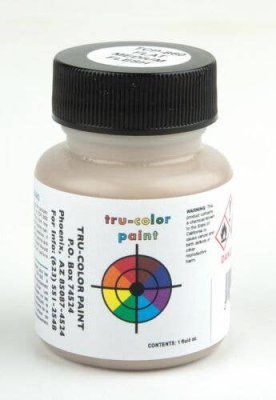 Tru Color Paint 860 - Flat Brushable Color Acrylic Paints - 1oz 29.6mL -- Medium Flesh