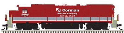 Atlas 10004303 - HO GE Dash 8-40B w/Ditch Lights - DCC Ready - Master(R) Silver -- RJ Corman #857...