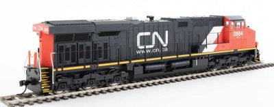 Walthers Mainline 20198 - HO GE ES44AC GEVO - ESU Sound & DCC - Canadian National #2884