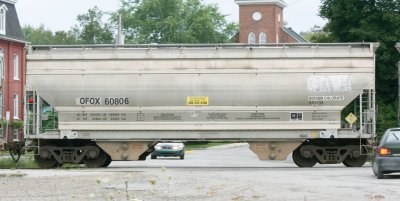 Otter Valley Railroad 32031 - HO Trinity CLSX 3601 Cu ft Salt Hopper - OFOX #60819 - 4 Hatch