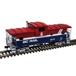 Atlas 20007930 - HO Scale MASTER EXTENDED VISION CABOOSE BC RAIL #1875