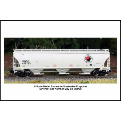 Intermountain 472148-03 - HO Scale Trinity 5161 Cu. Ft. Hopper, BNSF Heritage NP #486315