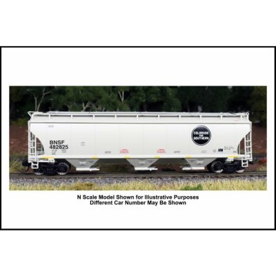 Intermountain 472150-04 - HO Scale Trinity 5161 Cu. Ft. Hopper, BNSF Heritage Colorado & Southern...
