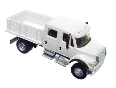 Walthers SceneMaster 11880 - HO International(R) 7600 2-Axle Crew Cab Truck with Solid Stake Bed ...