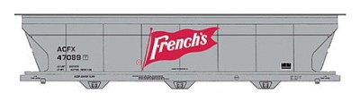 Intermountain 47085-10 - HO ACF 4650 Cubic Foot 3-Bay Covered Hopper - Ready to Run -- French's (...