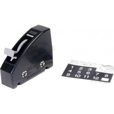 Kato 24840BK - Turnout Control Switch - Unitrack -- Black