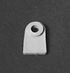 Detail Associates 1103 - HO Scale Lift Rings -- Flat - Mounts on Pilot Beam pkg(8)