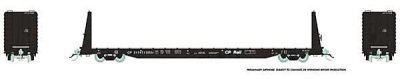 Rapido Trains 147002-1 - HO Marine Industries Bulkhead Flatcar - Ready to Run -- Canadian Pacific...