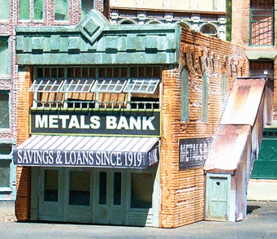 Downtown Deco 2013 - N Scale Metals Bank -- Kit