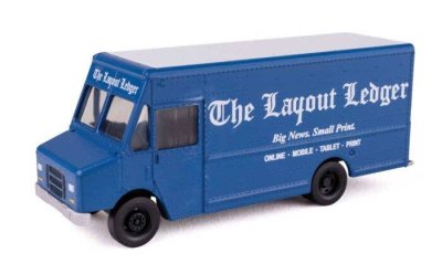 Walthers SceneMaster 12113 - HO Scale Morgan Olson(R) Route Star Van -- The Layout Ledger