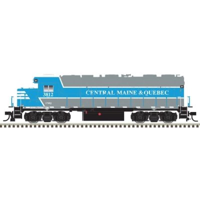 Atlas 40005620 - N Scale EMD GP38, Gold, ESU LokSound DCC Sound, Central Maine & Quebec #3812