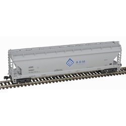 Atlas 50006069 - N Scale Pressureaide Covered Hopper - ADM (Molecule) #50031