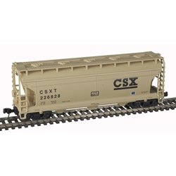 Atlas Trainman 50006115 - N Scale ACF 3560 Center-Flow Covered Hopper - CSX #226828