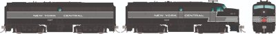 Rapido 37569 - HO ALCo FA-1 + FB-1 (DC/DCC/Sound): New York Central - Lightning Stripe: #1024 + #...