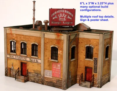 ITLA Scale Models -HO Scale 4156 Olympia Tool & Die Co.