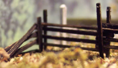 Osborn Models 3082 - N Scale Log Fence Kit