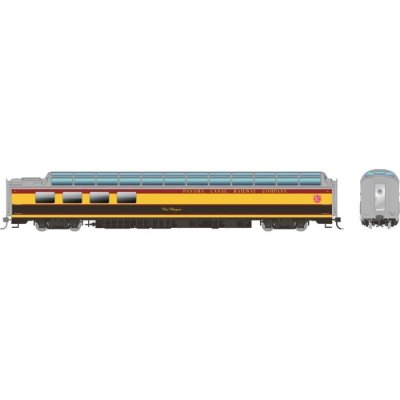 Rapido 175020 - HO SP Dome-Lounge w/Flat Sides: Panama RR: Rio Chagres