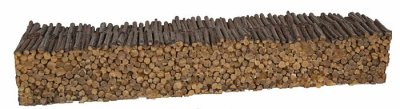 Walthers SceneMaster 3100 - HO Pulpwood Load - Fits WalthersProto & Walthers 50ft CC&F Bulkhead F...