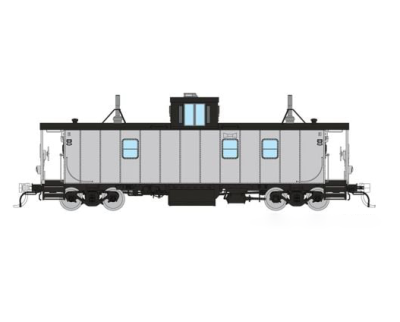 Rapido 606-166019 - HO Hawker-Siddeley Van - Caboose - Undecorated