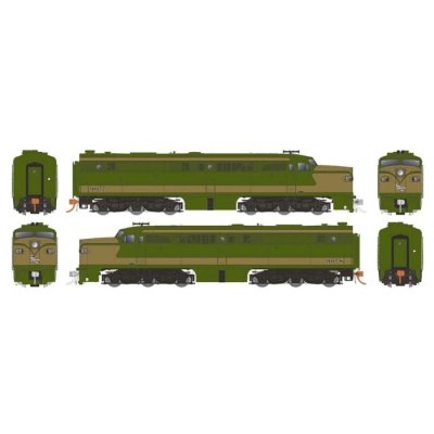 Rapido 23544 - HO Scale MLW-GE PA-1 PB-1 Set, ESU LokSound 5 DC/DCC/Sound, CN Demonstrator #9077 ...