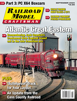White River Productions - Railroad Model Craftsman - September 2025 - Atlantic Great Eastern - Ma...