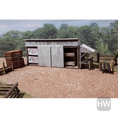 Osborn Models 3118 - N Scale Lumber Shed