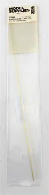Detail Associates 2504 - Round Brass Wire pkg(4) -- .012" Diameter (HO Scale 3/4"; N Scale 1-7/8"...