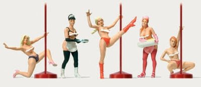 Merten 212556 - HO Nightlife - exotic dancers and waitress