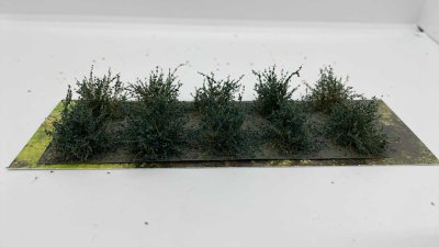 Martin Welberg Scenic Studios FL/SADG - Fine Leave Bushes - Dark Green - Type A