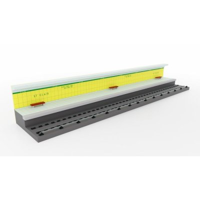 Rapido 206005 - HO Subway Display Platform: 17 inches long
