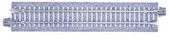 Kato 20028 - Straight Roadbed Track Section - Concrete Ties - Unitrack -- 4-7/8" 12.4cm pkg(4)
