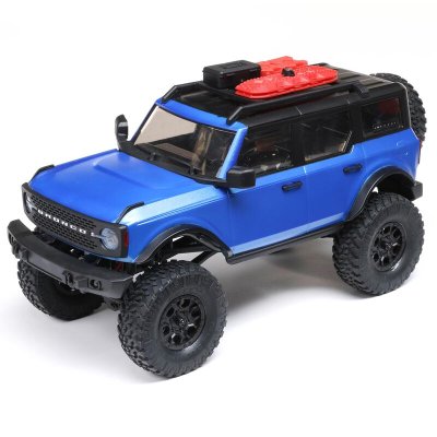 Axial 6T2 - 1/24 Scale - SCX24 RTR 2021 Ford Bronco 4WD Truck Brushed - Blue (Sarah's Sale Shelf)