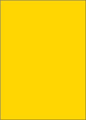 Microscale TF6 - Solid Color Trim Film Waterslide Decal Sheet - Yellow