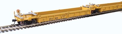 Walthers Mainline 55659 - HO RTR Thrall 5-Unit Rebuilt 40Ft Well Car - Santa Fe Leasing/SFLC #108...
