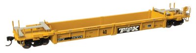 WalthersMainline 8436 HO Thrall 5-Unit Rebuilt 40 Ft Well Car - Ready to Run - TTX DTTX #747278