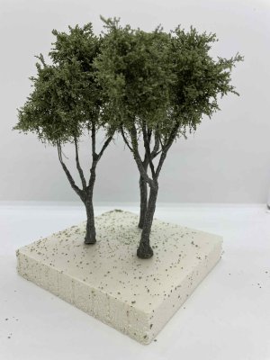 Martin Welberg Scenic Studios TLOL2 - Fine Scale Tree - Large - Olive Green 1 - 12cm-16cm - 3 pcs