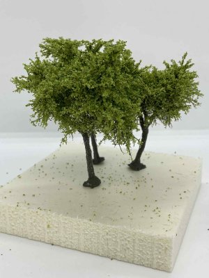 Martin Welberg Scenic Studios TMSG - Fine Scale Tree - Medium - Spring Green - 8cm-12cm - 3 pcs