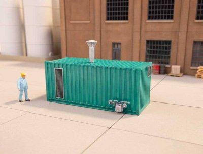 Walthers Cornerstone 4182 - HO Boiler House - Transload Facility -- Kit