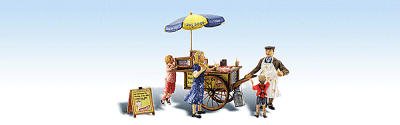 Woodland Scenics 1935 - HO Scale Wally's Weiner Wagon - Scenic Accents(R)