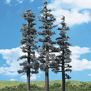 Woodland Scenics 3561 - All Scale Woodland Classic Trees(R) Ready Made - Standing Timber -- 4 to ...