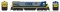 Rapido 42016 - HO GE C30-7 - DCC Ready - CSX (YN2 Scheme) #7047