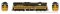 Rapido 50606 - HO EMD SD7 - DCC & Sound - Rio Grande (Bumble Bee) #5301
