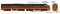 Rapido 53016 - HO EMD FT A+B Set - DC/Silent - Milwaukee (1948 Repaints) #37A + 37B