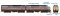 Rapido 53519 - HO EMD FT A+B Set - DC/DCC/Sound - Lackawanna (Grey & Maroon) #653A + 653B