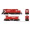 Rapido 54016 - HO GP9u Mother+Slug (DC/Silent): CP - Multimark: #1602 + #1015