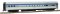 Walthers MainLine 30205 - HO 85Ft Budd Small-Window Coach - Ready to Run - Via Rail Canada
